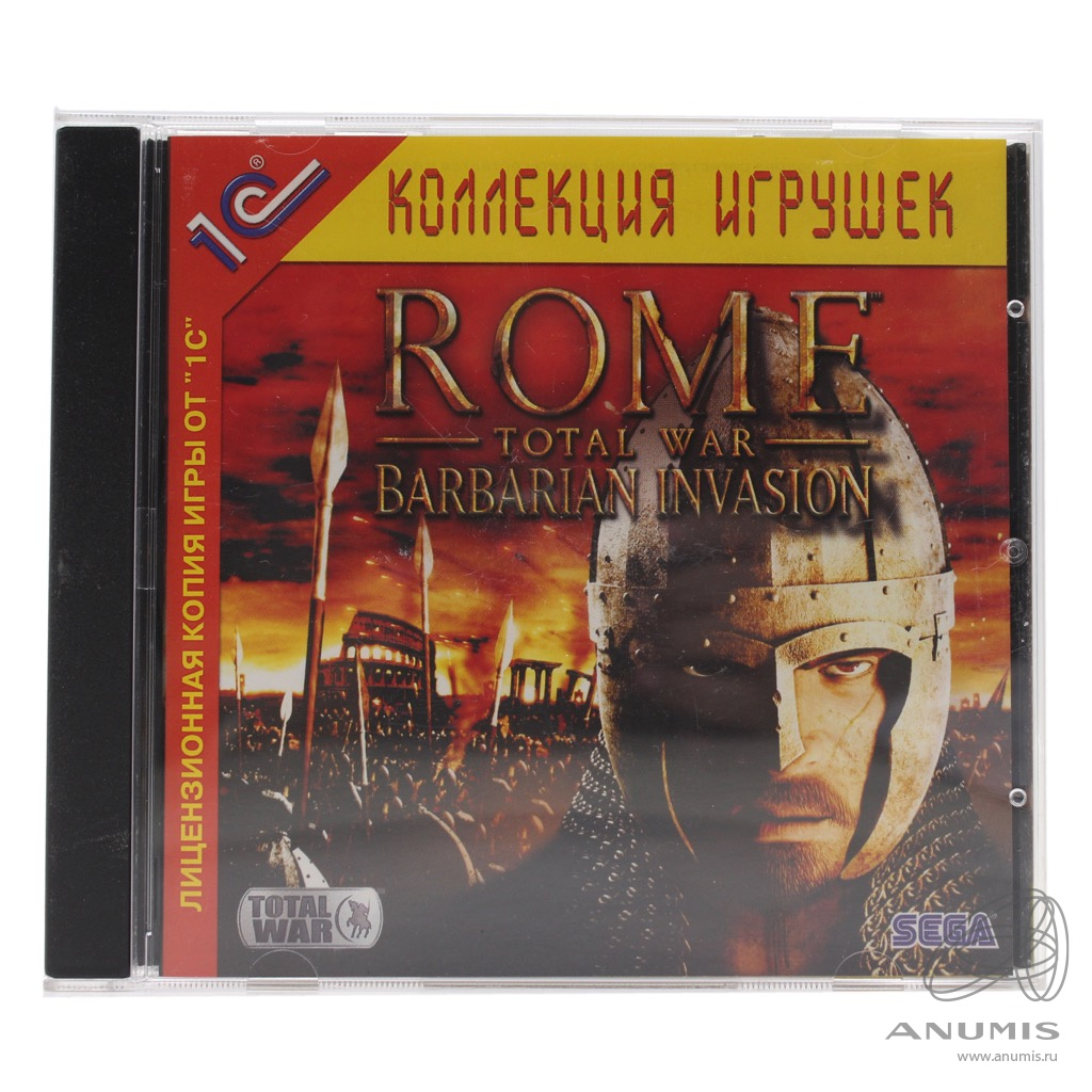 Диск игровой PC «Rome: Total War. Barbarian Invasion»