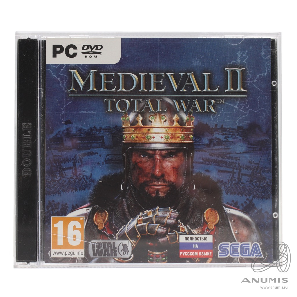 Диск игровой PC DVD-ROM «Medieval 2 Total War» 2 диска. Лот №3643. Аукцион  №264. – ANUMIS