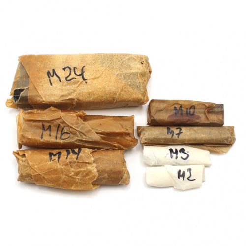 Лот новых метчиков, комплекты по штуки: М2, М3, М7, М10, М14, М16, М24. Всего 7 комплектов