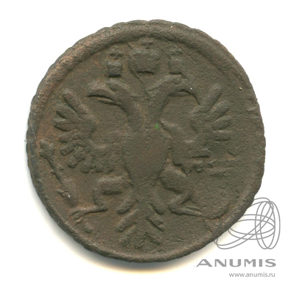 Полушка (¼ копейки) 1734 — (¼ копейки) - Орел 1730 г (Орел 1730 г.)