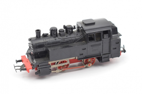 Модель паровоза BR 80. Размер 13×5 см