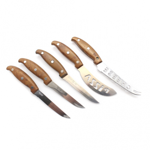 Лот столовых ножей «SWISS Home Steak Knife», 22 см, 5 шт