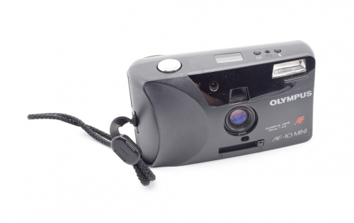 Фотоаппарат пленочный «OLYMPUS AF-10 mini». Чехол