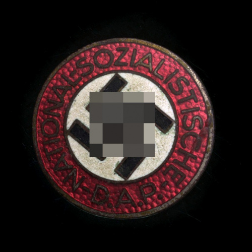 Знак «НСДАП». Тяжелый, эмаль