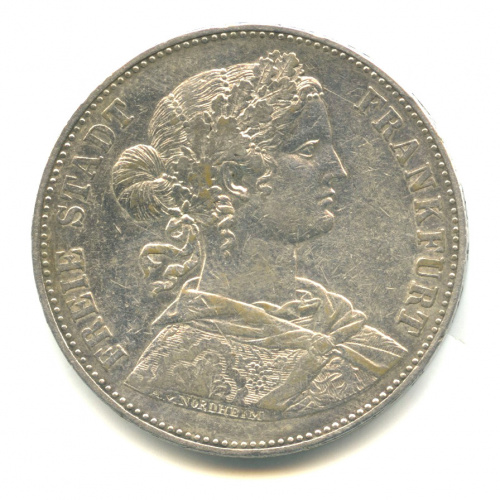 1 союзный талер 1862