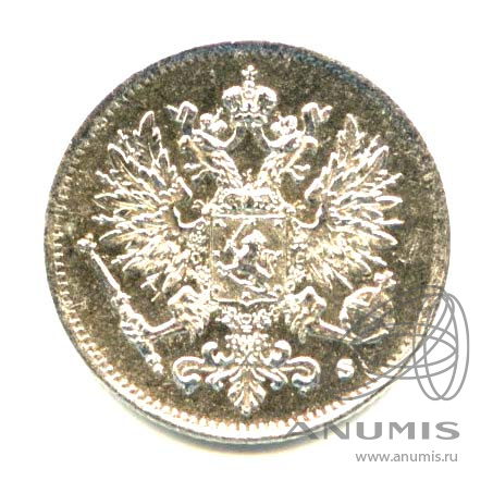 25 пенни 1916 S — Для Финляндии