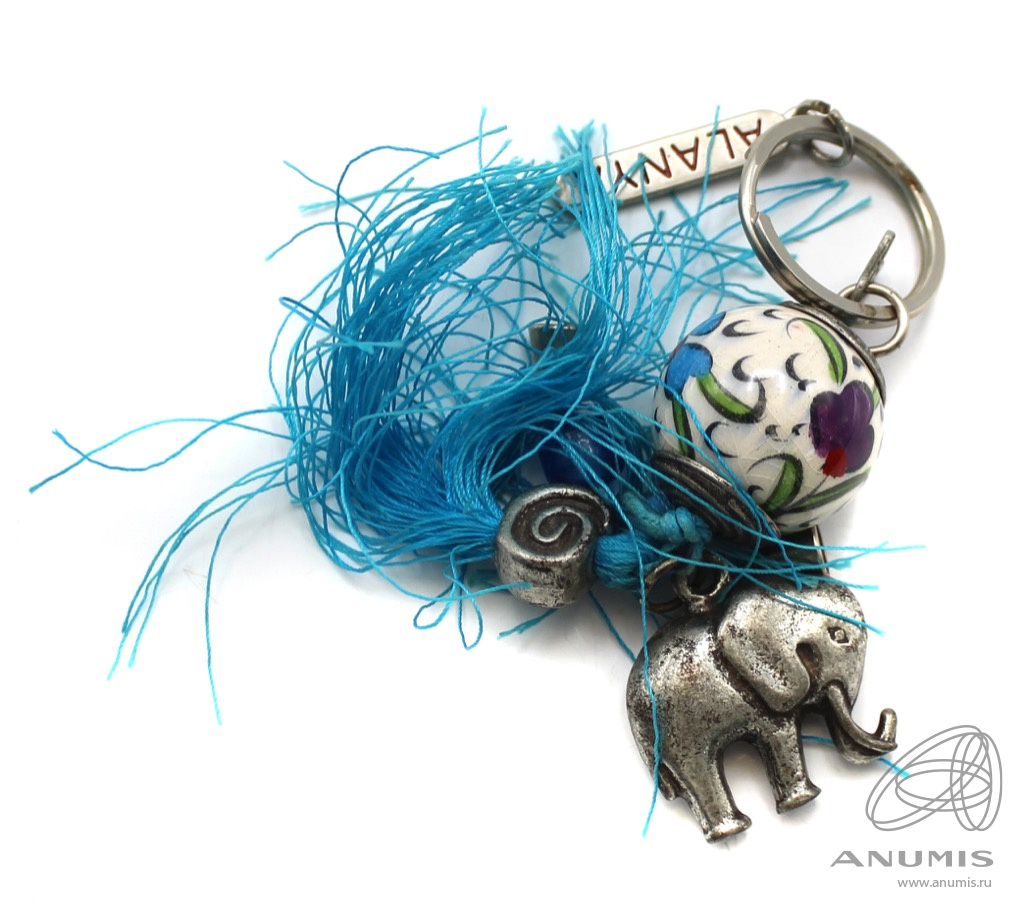 Брелок «Слоник» Алания 8,5 см Материал: металл. Турция. Лот №6213 ...