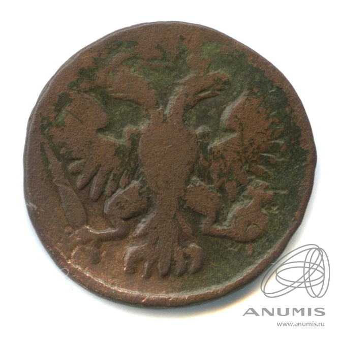 Деньга (½ копейки) 1749 — (½ копейки) - Орел 1744, 1748 г (Орел 1744, 1748 г.)