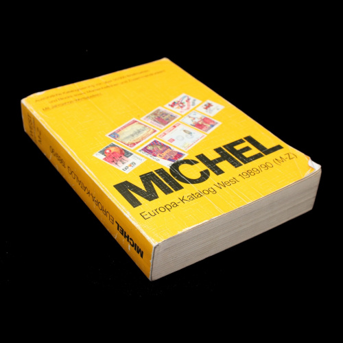 Книга «MICHEL. Europa-Katalog West 1989/90 (M-Z)». Издательство «GMBH», г. Мюнхен. Нумерация страниц с 1323 по 2517 1990