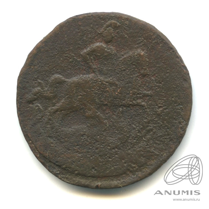 1 копейка 1759 — Вензель императрицы Елизаветы