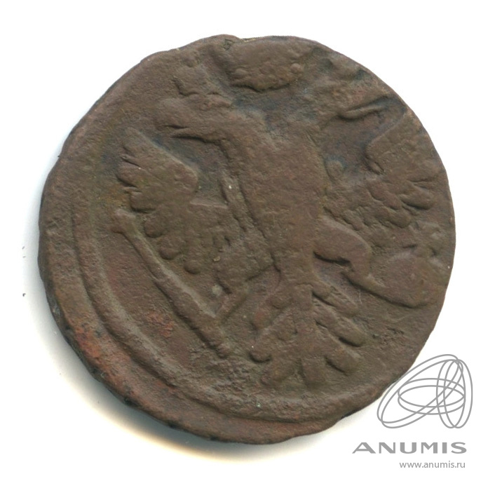 Деньга (½ копейки) 1741 — (½ копейки) - Орел 1738 г (Орел 1738 г.)