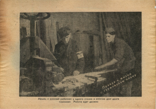 Антисоветская листовка — пропуск в плен. 826/XII. Размер 20,8×14,5 см 1943