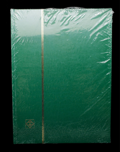 Альбом для почтовых марок «Leuchtturm». Без листов. Размер 23×30,5 см. Новый, в упаковке