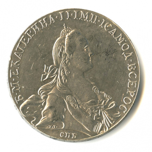 Копия монеты «1 рубль 1766 г.»