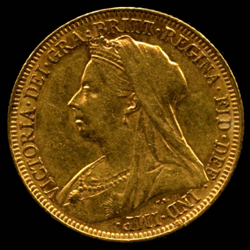 1 фунт (соверен) — Королева Виктория 1895