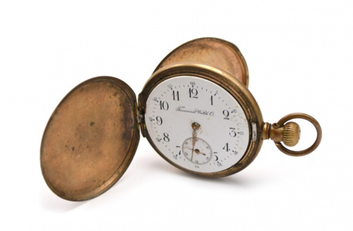 Карманные часы Tavannes Watch Co. ⌀ 5 см. Нерабочие