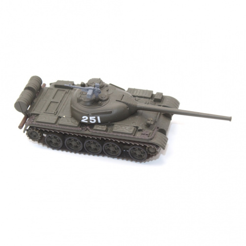 Масштабная модель танка «Т-54», 13 см. Металл, пластик