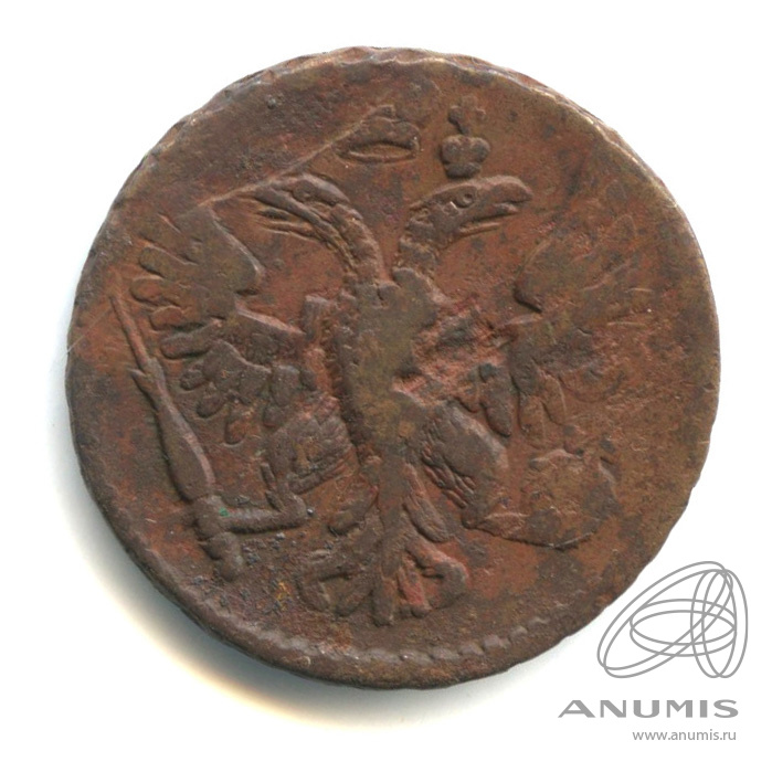 Деньга (½ копейки) 1749 — (½ копейки) - Орел 1744, 1748 г (Орел 1744, 1748 г.)