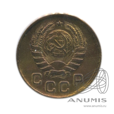 1 копейка 1939 — Венок 11 лент. В холдере. № 76 узлы Д1