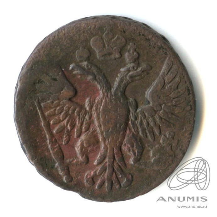 Деньга (½ копейки) 1750 — (½ копейки) - Орел 1744, 1748 г (Орел 1744, 1748 г.)