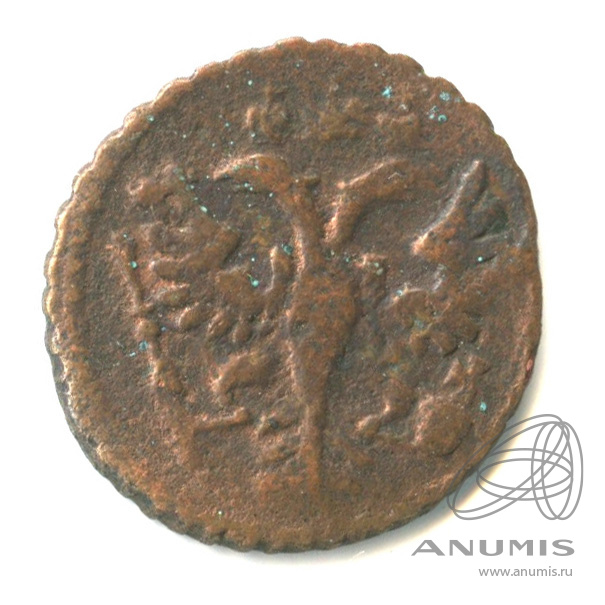 Полушка (¼ копейки) 1731 — (¼ копейки) - Орел 1730 г (Орел 1730 г.)