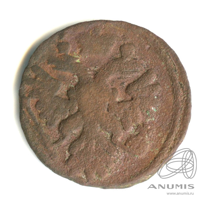Деньга (½ копейки) 1738 — (½ копейки) - Орел г (Орел 1738 г.)