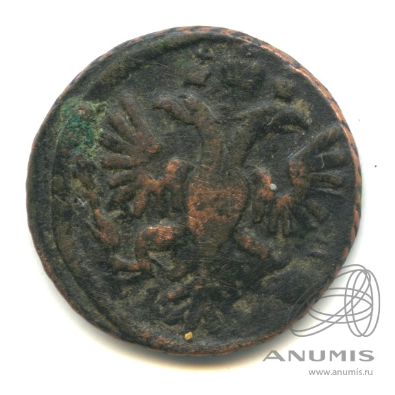 Полушка (¼ копейки) 1734 — (¼ копейки) - Орел 1730 г (Орел 1730 г.)