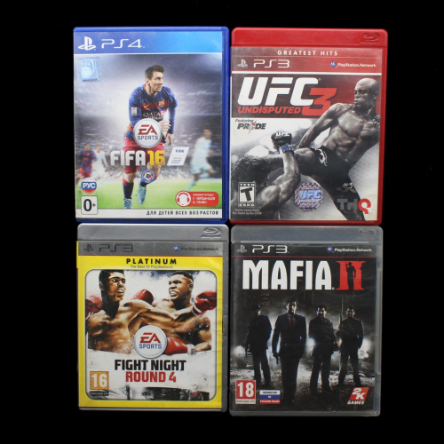 Лот дисков игры, на PS3 и Ps4, 4 шт