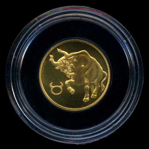 50 рублей — Телец 2004 СПМД