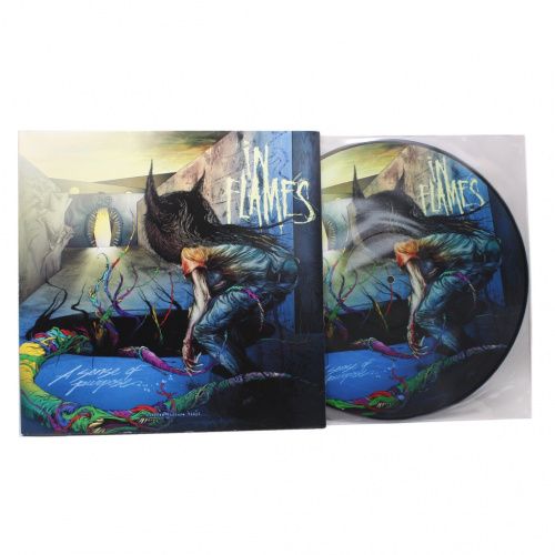 Пластинка «A Sense Of Purpose». Исполнитель: In Flames. Типоразмер: 12″ «Гигант» 2008