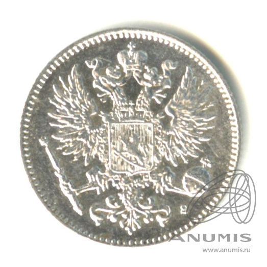 50 пенни 1916 S — Для Финляндии