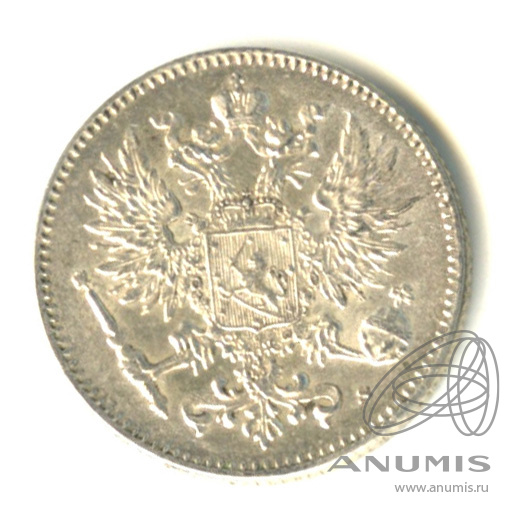 50 пенни 1916 S — Для Финляндии