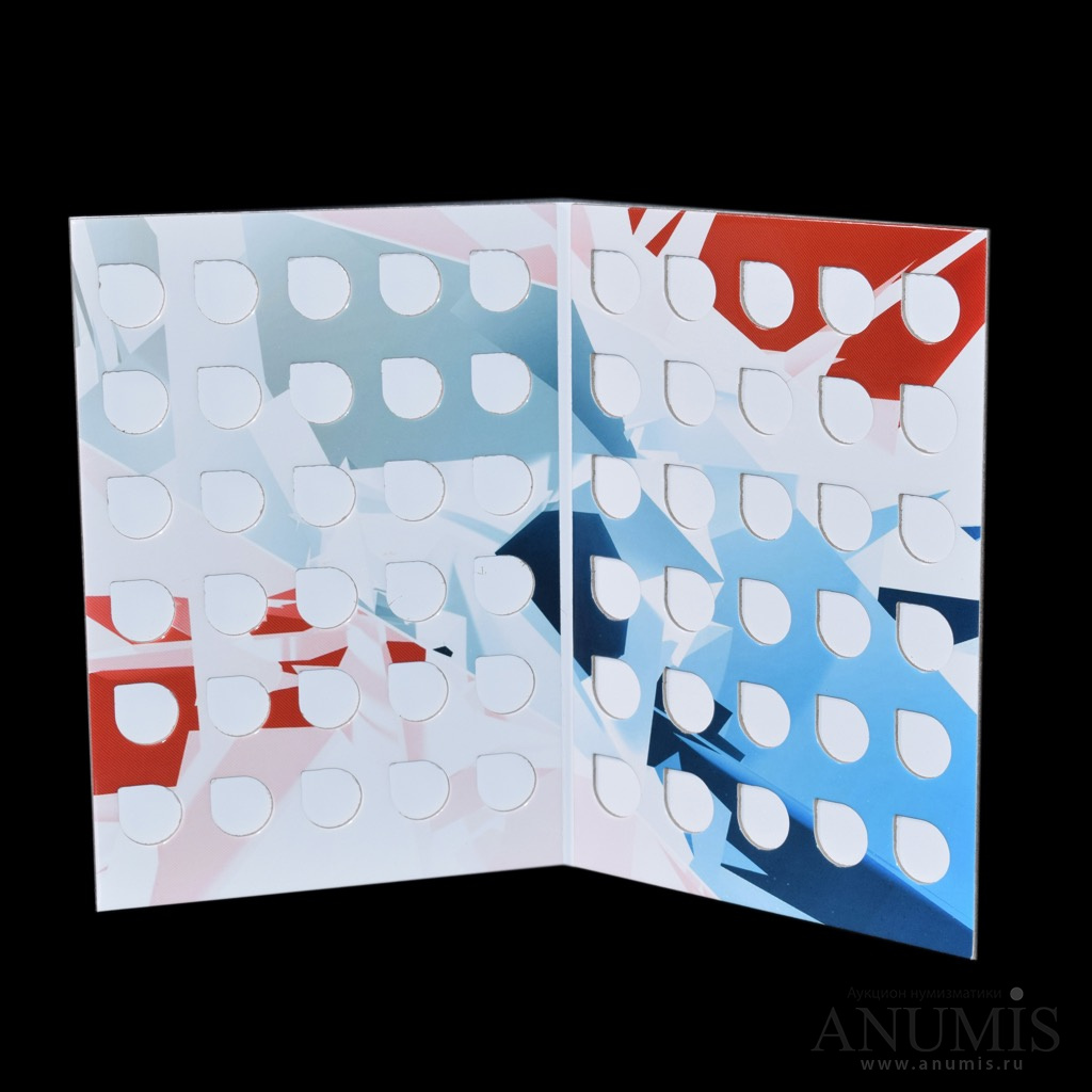 Альбом-планшет под монеты «Человек труда» !Новый, в упаковке. Россия ...