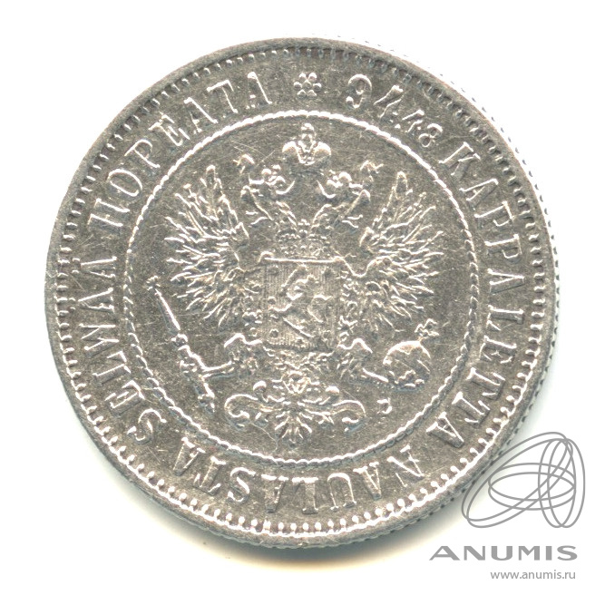 1 марка 1892 L — Для Финляндии