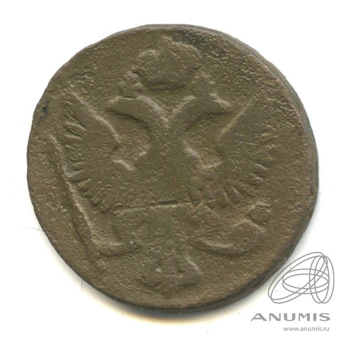 Деньга (½ копейки) 1747 — (½ копейки) - Орел 1744 г (Орел 1744 г.)
