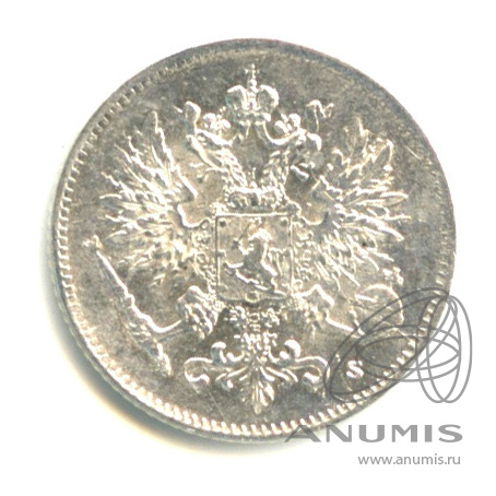 25 пенни 1916 S — Для Финляндии