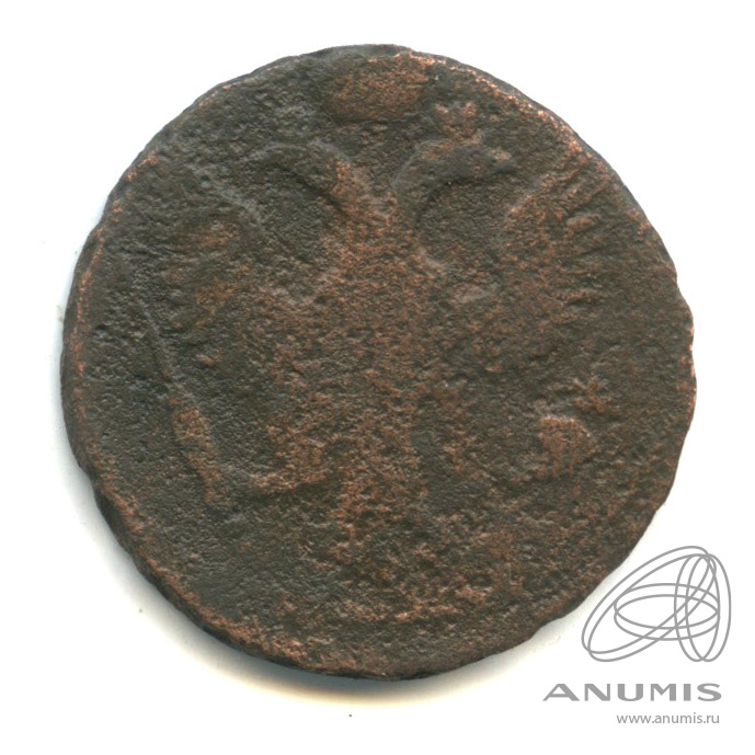 Деньга (½ копейки) 1747 — (½ копейки) - Орел 1744 г (Орел 1744 г.)