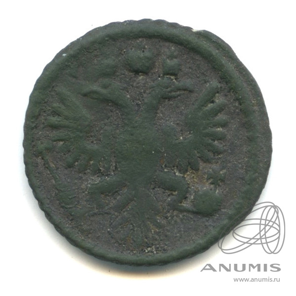 Полушка (¼ копейки) 1734 — ¼ копейки) - Орел 1730 г(?)(? (Орел 1730 г.)
