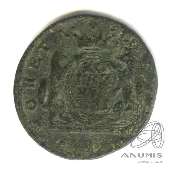 1 копейка 1771 КМ — Сибирская монета