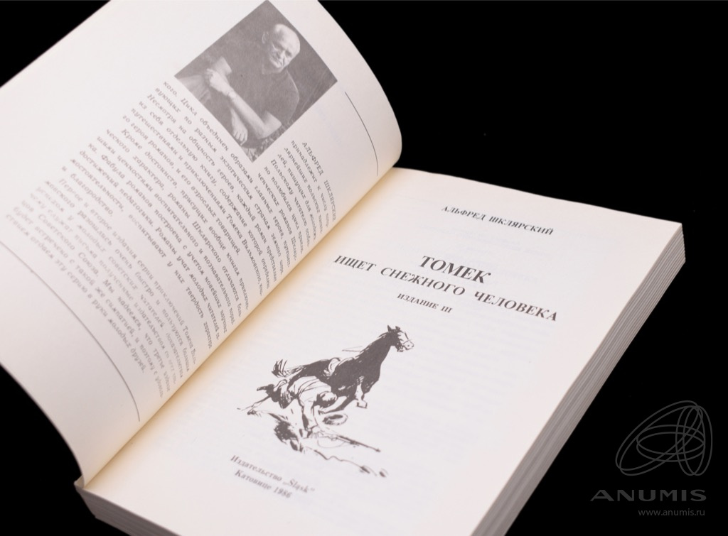 Книга «Томек ищет снежного человека» Издательство «Slask», г. Катовице ...