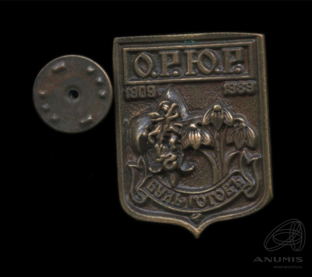 Знак VI слета Организации российских юных разведчиков русская