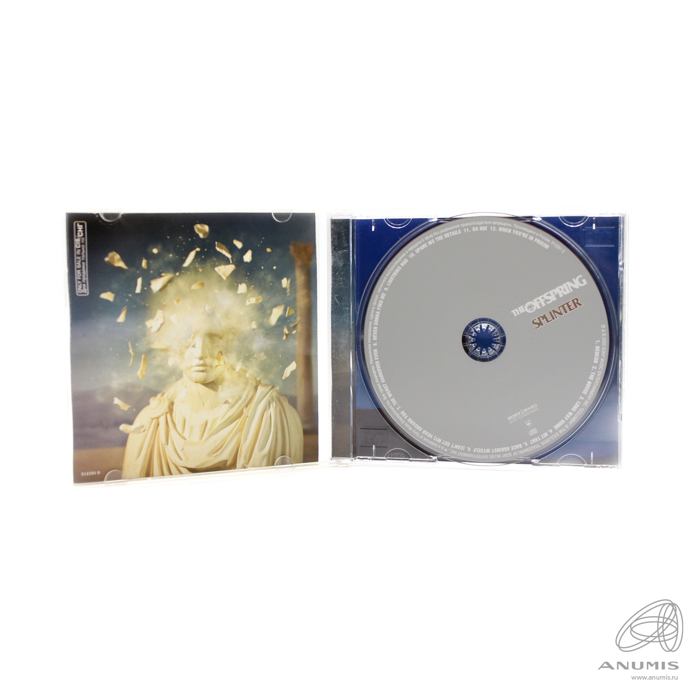 CD диск «The Offspring Splinter» 2003. Лот №6079. Аукцион №296