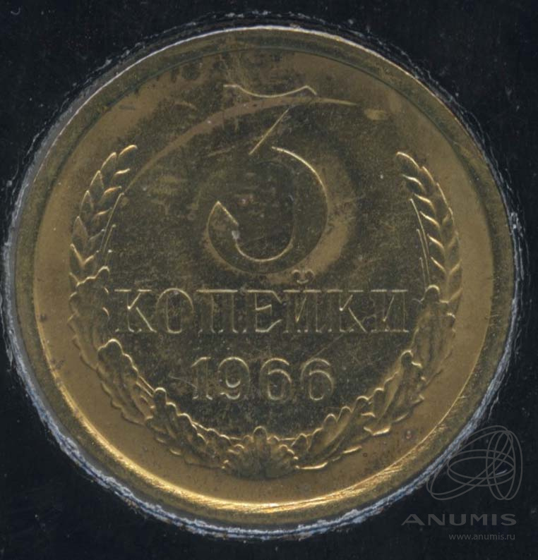 3 копейки 1966 — В холдере