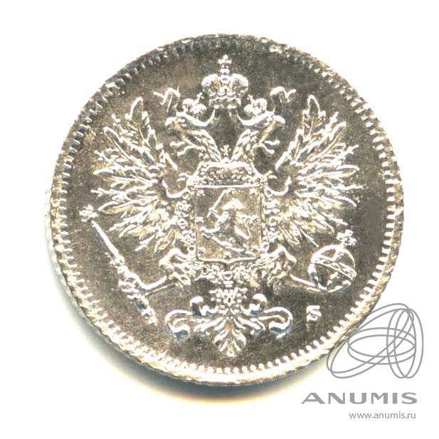 25 пенни 1916 S — Для Финляндии. Яркий штемпельный блеск