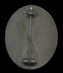 Знак «За ранение». Крепление: булавка. Тяжелый. Свастика удалена. Подлинность знака под вопросом #2