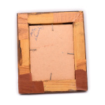 Картина «Пейзаж». Масло. Деревянная рамка. Размер 15,5×18,5 см 1989 года (СССР) #2