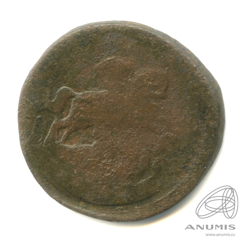 1 копейка 1761 — Вензель императрицы Елизаветы