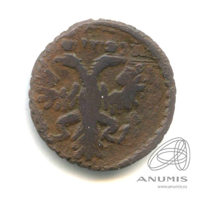 Полушка (¼ копейки) 1731 — (¼ копейки) - Орел 1730 г (Орел 1730 г.)