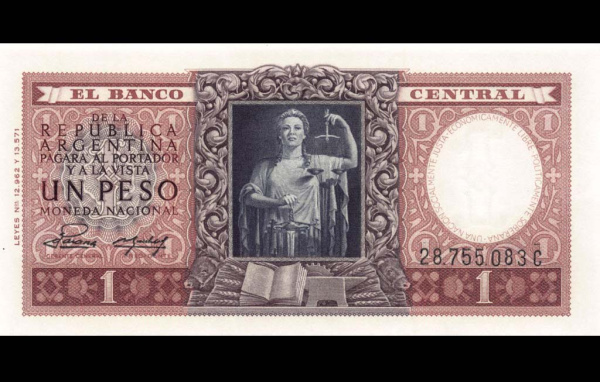 1 песо (Pick: # 263) 1951