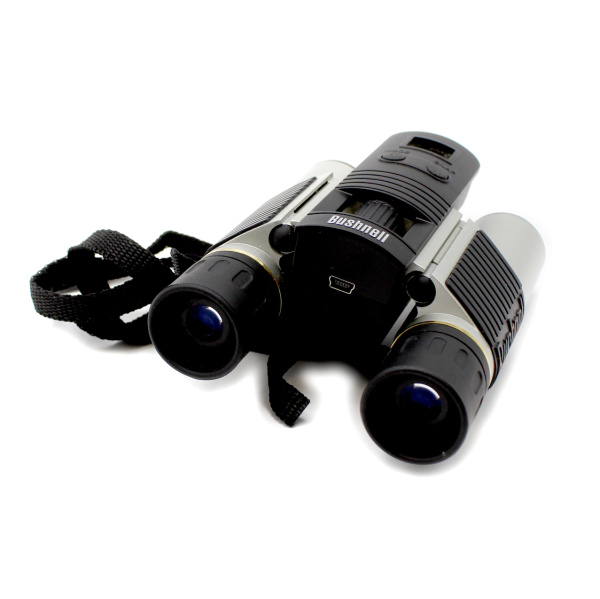 Бинокль Bushnell 10×25 FOV 300. Пластмасса, металл. Размер 9×12 см